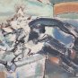 Painting Antique Oil on board inside with Items on Table Signed 1962 P30