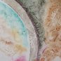 Modern Painting Anni '80 Portrait Feminine Xenon Mirror Technical Mixed