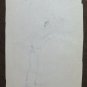 Old Sketch Theme Occupational of Painter Communist Pancaldi 7 1/8x10 3/16in