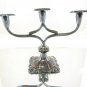Antique Candlestick in Sheffield Style Baroque Candlestick Candle Holder R23