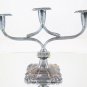 Antique Candlestick in Sheffield Style Baroque Candlestick Candle Holder R23