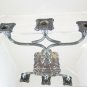 Antique Candlestick in Sheffield Style Baroque Candlestick Candle Holder R23