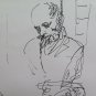 Old Drawing a Pen on Basket Opera of Master Pancaldi of Modena P28.7