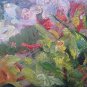 Painting Antique Painting Style Impressionist Oil Board Landscape Original p1