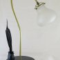 Table Lamp Vintage Desk Lampshade Brass Vintage Made by hand CH1