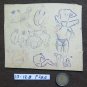 Drawing Antique Studio for Body Human 1940 about Pencil Pen Basket Nude P28.6