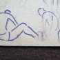Drawing Antique Studio for Body Human 1940 about Pencil Pen Basket Nude P28.6