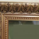 11 13/16x9 13/16in Frame Wooden Golden for Paintings Painted or Mirror Vintage