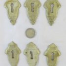 6 Nozzles for Furniture Antique Bronze Stud Cover Lock Antique Art CH28