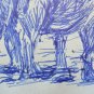 Old Sketch Studio Preparatory Drawing Animals Toro Author Pancaldi P28.5