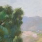 Painting Antique Painting Oil on board Landscape Countryside Summer Original 900