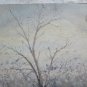 Landscape Winter Small Painting Painting Oil on board Signed Original p9