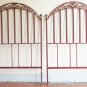 2 Headboards for Bed Single or Double Size Bed Header Bed Wrought Iron by hand 8
