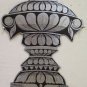 Frieze Decorative Wrought Iron Made by hand Vintage Painting on Iron CH13 79
