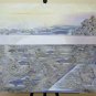 35x23 5/8in Painting Vintage Technical Mixed Cars Traffic Chaos Stress Smog P32