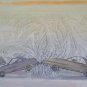 35x23 5/8in Painting Vintage Technical Mixed Cars Traffic Chaos Stress Smog P32