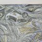35x23 5/8in Painting Vintage Technical Mixed Cars Traffic Chaos Stress Smog P32
