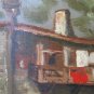 Painting Modern Oil on board Painting Landscape Alps Alpine Mountains Signed p2