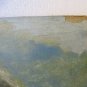 Painting Modern Oil on board Painting Landscape Alps Alpine Mountains Signed p2