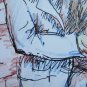 Drawing on Basket Sketch Opera of Painter Gaetano Pancali 13x8 11/16in P28.7