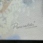 Painting Watercolour Painting with the Technical Frost Landscape Winter
