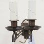 Wall Wall in style Deco' a Two Arms Joints Bronze Light Wall CH2