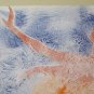Painting Modern Pop Art Years 1980's Pair of Ballerina Dance Classic