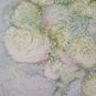 Large Painting Floral a Technical Mixed Signed Pancaldi '82 Original P33.1