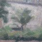 Antique Painting Board View Country Emilia Romagna Sketch Painting Original P1
