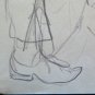 Sketch Pencil on Basket Drawing Studio Shapes Opera Painter G.Pancaldi P28.5