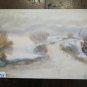 Painting Watercolour Painting with the Technical Frost Landscape Snow