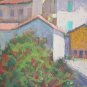 PAINTING OIL ON CANVAS AUTHOR VIEW CITY' EMILIANA OPERA G. PANCALDI P27