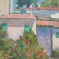 PAINTING OIL ON CANVAS AUTHOR VIEW CITY' EMILIANA OPERA G. PANCALDI P27
