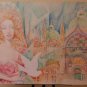 Painting Modern Hand Painted Composition with Portrait Male Feminine P33.2