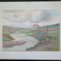 Painting Landscape Hills Emilia Romagna Signed Pancaldi Painter of Modena P14