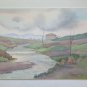 Painting Landscape Hills Emilia Romagna Signed Pancaldi Painter of Modena P14