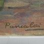 Modern Painting 900 Oil on board Landscape Countryside with Farmhouses Painting