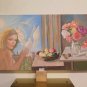 Painting Modern Oil on Linen with Warranty Portrait Feminine Vintage P27
