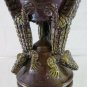 Vase in Ceramic Slip Slips with Crocodile Twentieth Century France R54