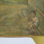Painting Antique Painting Landscape View Borgo Antique Antique Painting