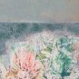 Painting Pop-Art Years 1980's Floral Blossom with the Technical of Frost P33.9
