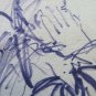 Drawing Sketch on Basket of G.Pancaldi Studio for Figure Male Seat P28.5