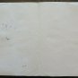 Drawing Sketch on Basket of G.Pancaldi Studio for Figure Male Seat P28.5