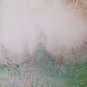 PAINTING WATERCOLOR AND TECHNICAL MIXED PORTRAIT FEMININE WITH FLOWERS P33.9