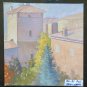 OLD PAINTING OIL ON BASKET PAINTING SKETCH MASTER G. PANCALDI VIEW P15 P14