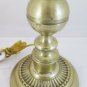 Lamp Desk or Table Brass Vintage half' Twentieth Century Abat Jour CH5