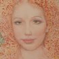 Painting Modern Pop Years 1980's Portrait Feminine Art Contemporary P33.2