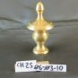 Handle Frieze a Knob Brass Handmade Mortise Knob Knobs H 3 7/8in CH25