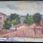 Painting Watercolour Vintage Opera Del Painter Pa of Modena 70's P14