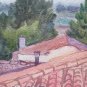 Painting Watercolour Vintage Opera Del Painter Pa of Modena 70's P14